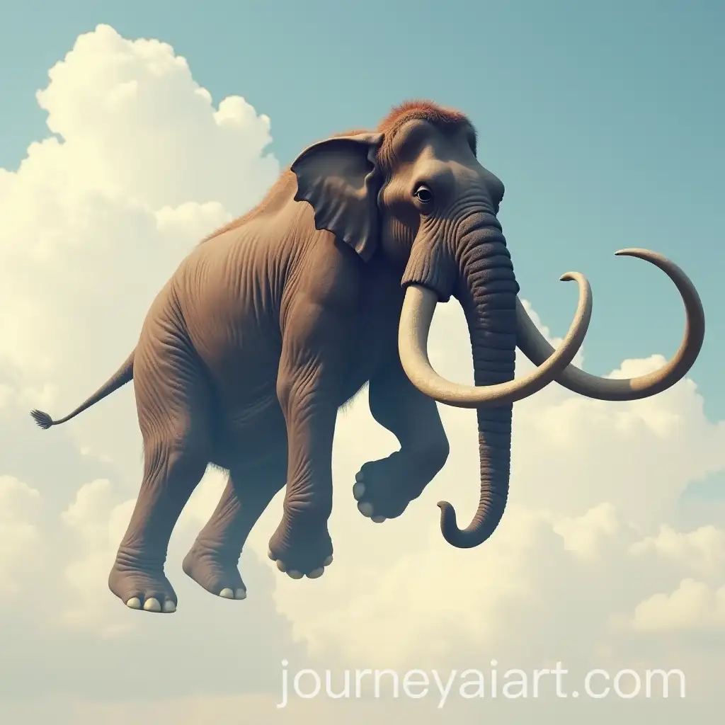 Mammoth-Flying-in-the-Sky-with-Dramatic-Cloudscape