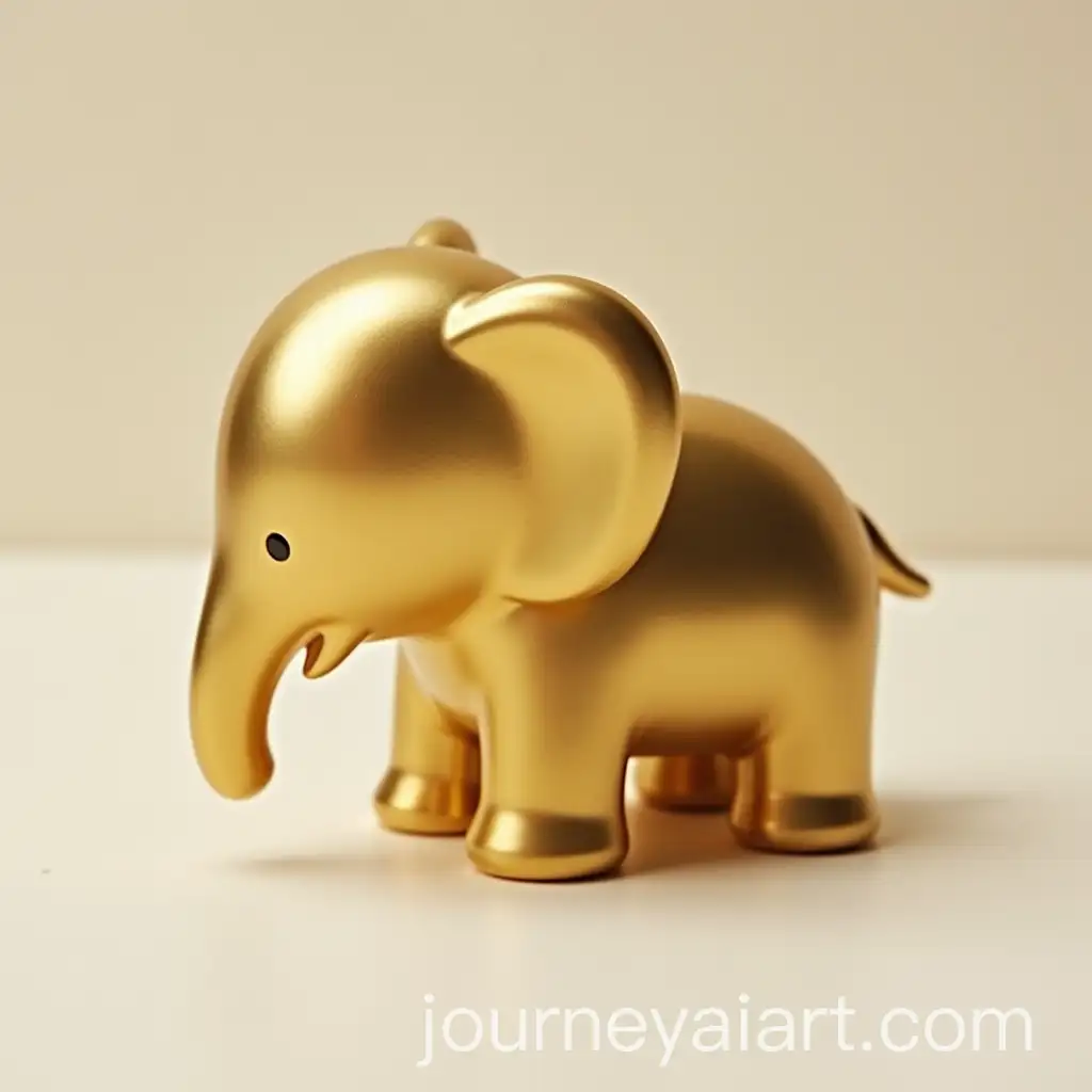 Golden-ElephantAI-Art-Prompt-Expansion-Art-Toy-Aurum-Talisman-of-Luck-and-Creativity