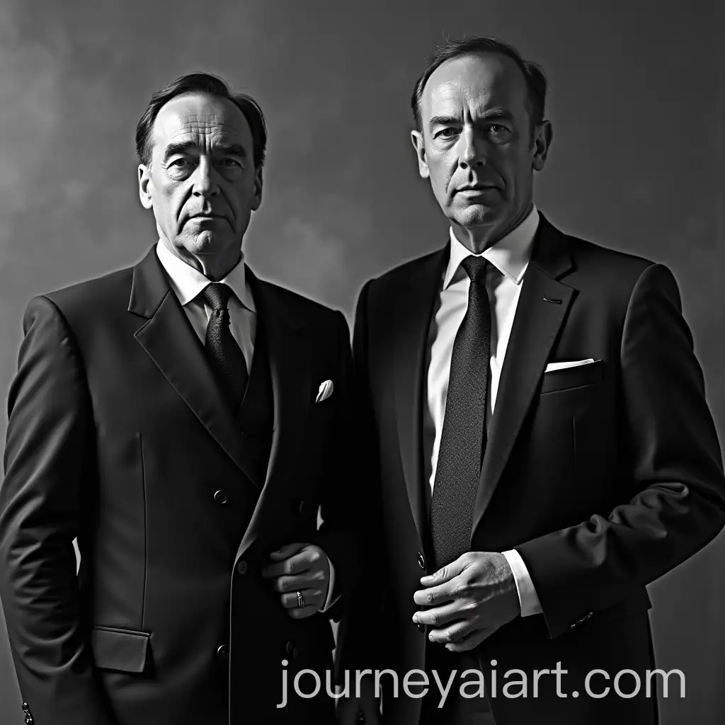 Julius-Evola-and-Nick-Land-Portraits-in-Contemporary-Art-Style