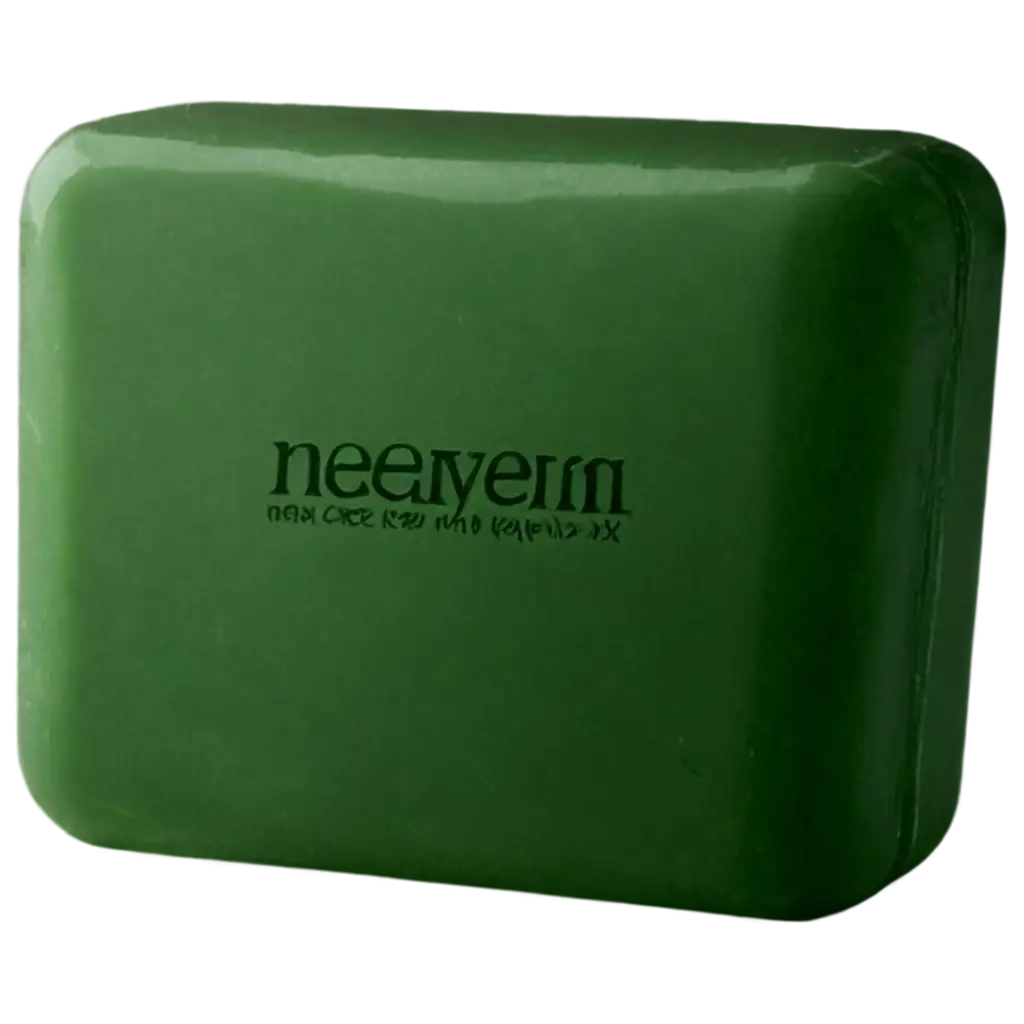 HighQuality-PNG-Image-of-Green-Neem-Aloevera-Soap-with-Curved-Corners