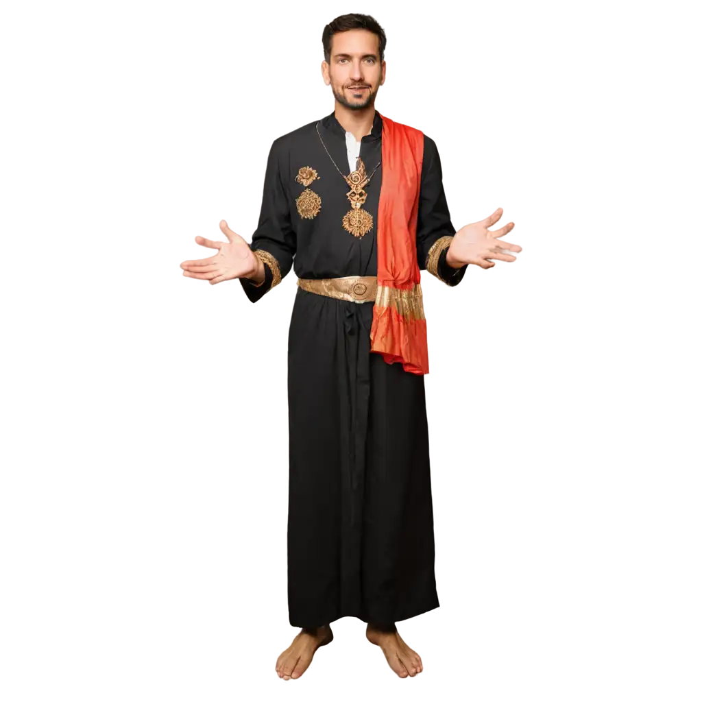 AstPNG-Image-Use-Casesrologer-in-Traditional-Dress-PNG-HighQuality-Image-for-Diverse-Applications