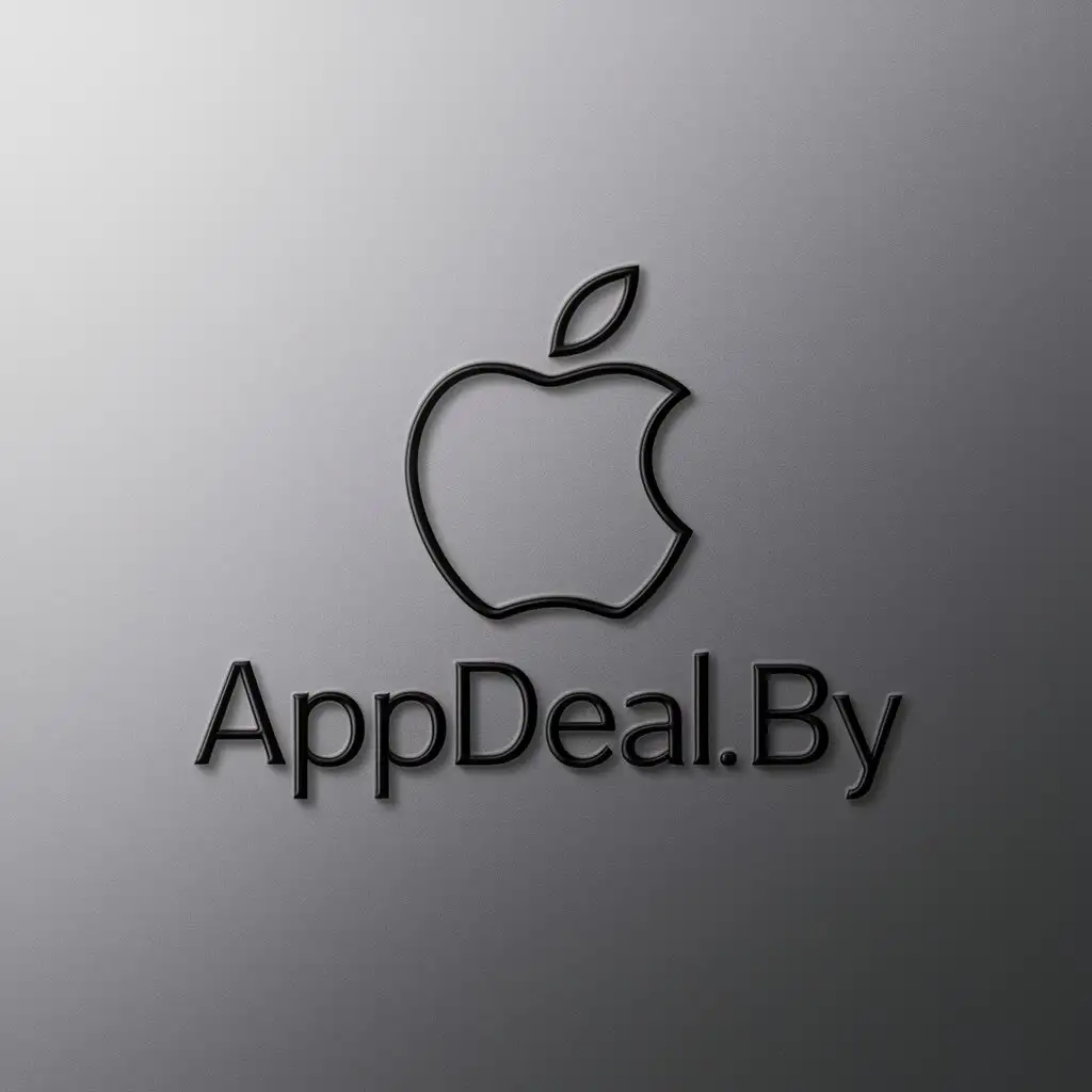 LOGO Design For AppDealby Modern Elegant Vector Logo for Original Apple Appliances