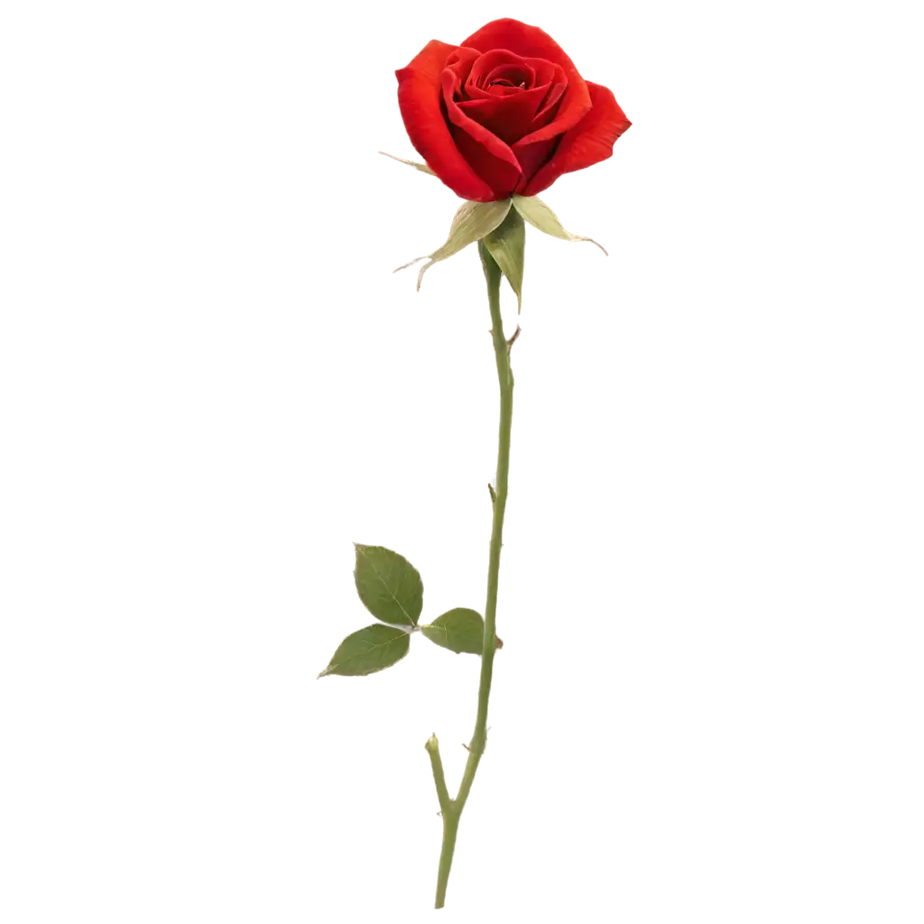 Red-Rose-with-Blue-Sky-PNG-Image-Perfect-for-HighQuality-Digital-Designs