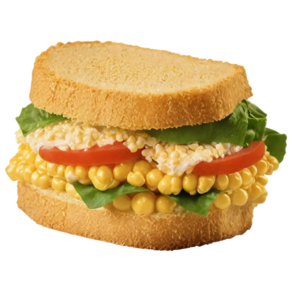 Cheese-Corn-Sandwich-PNG-HighQuality-Image-for-Delicious-Food-Visuals