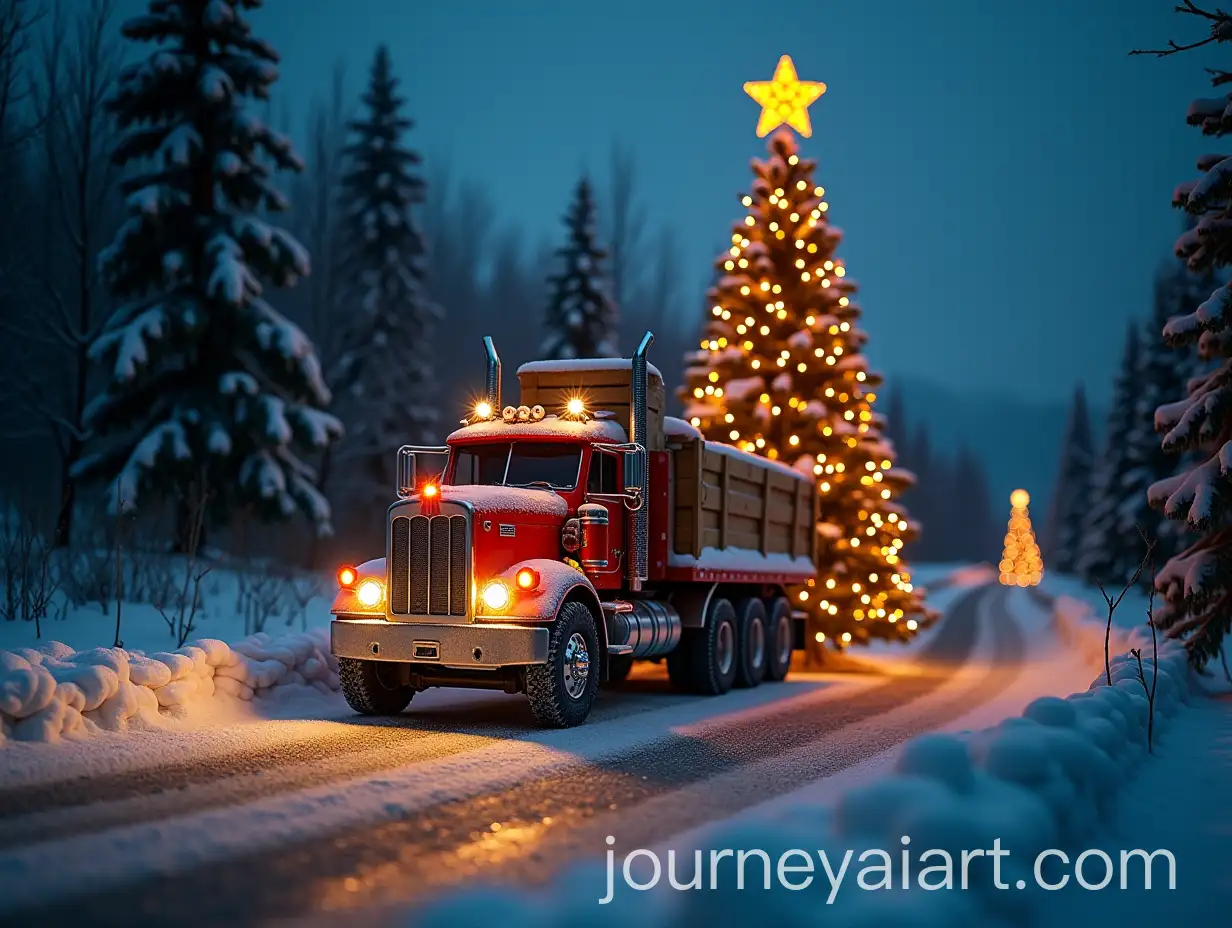Christmas-Tree-Made-of-Pills-and-Drugs-with-TemperatureControlled-Truck