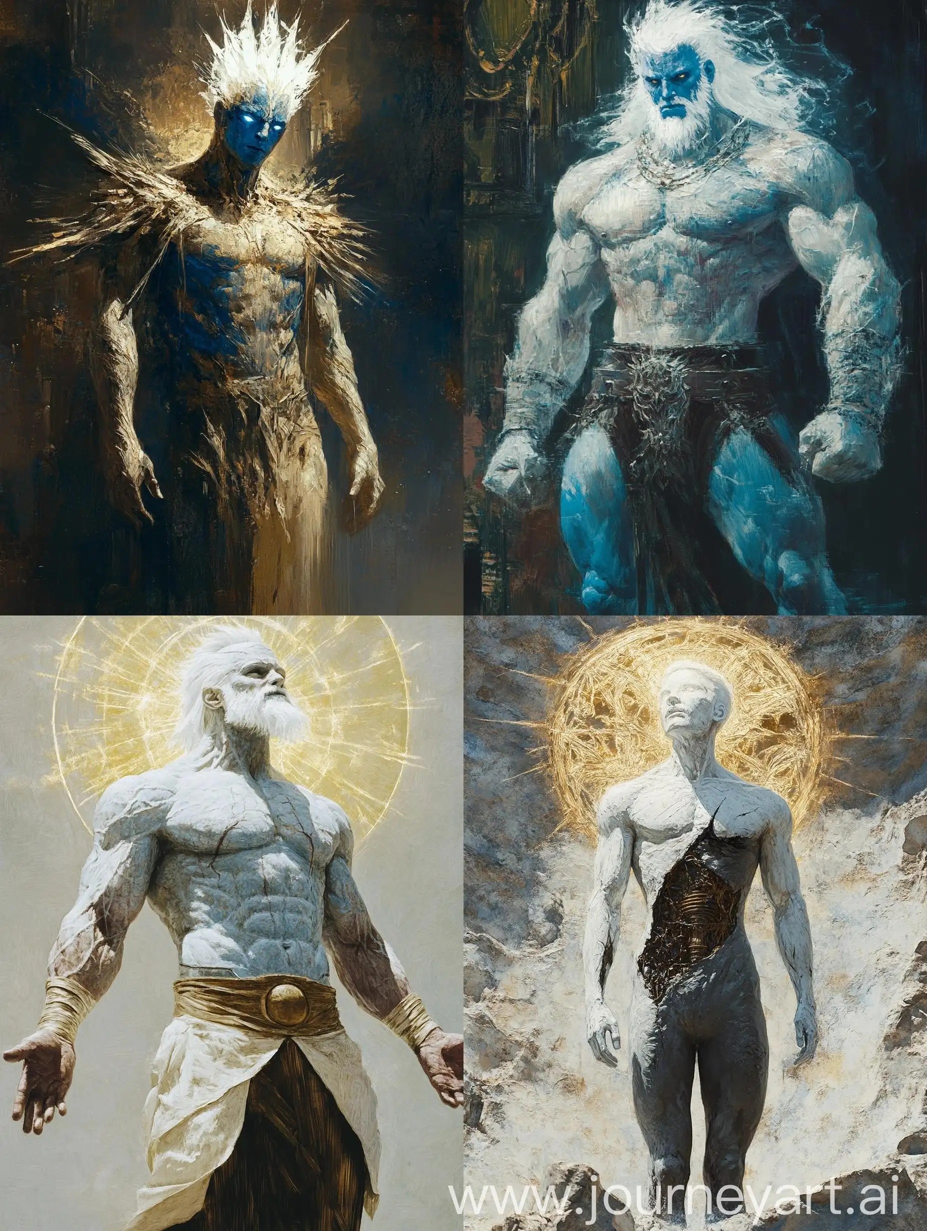 Supernatural-Transcendent-Deity-Tall-BlueSkinned-Being-with-White-Hair-and-Aura-of-Power