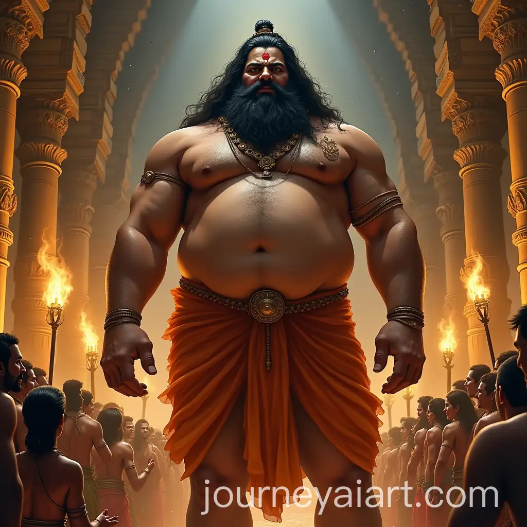 Kumbhakarna-in-Royal-Hall-with-Dramatic-Lighting-and-Mythological-Details
