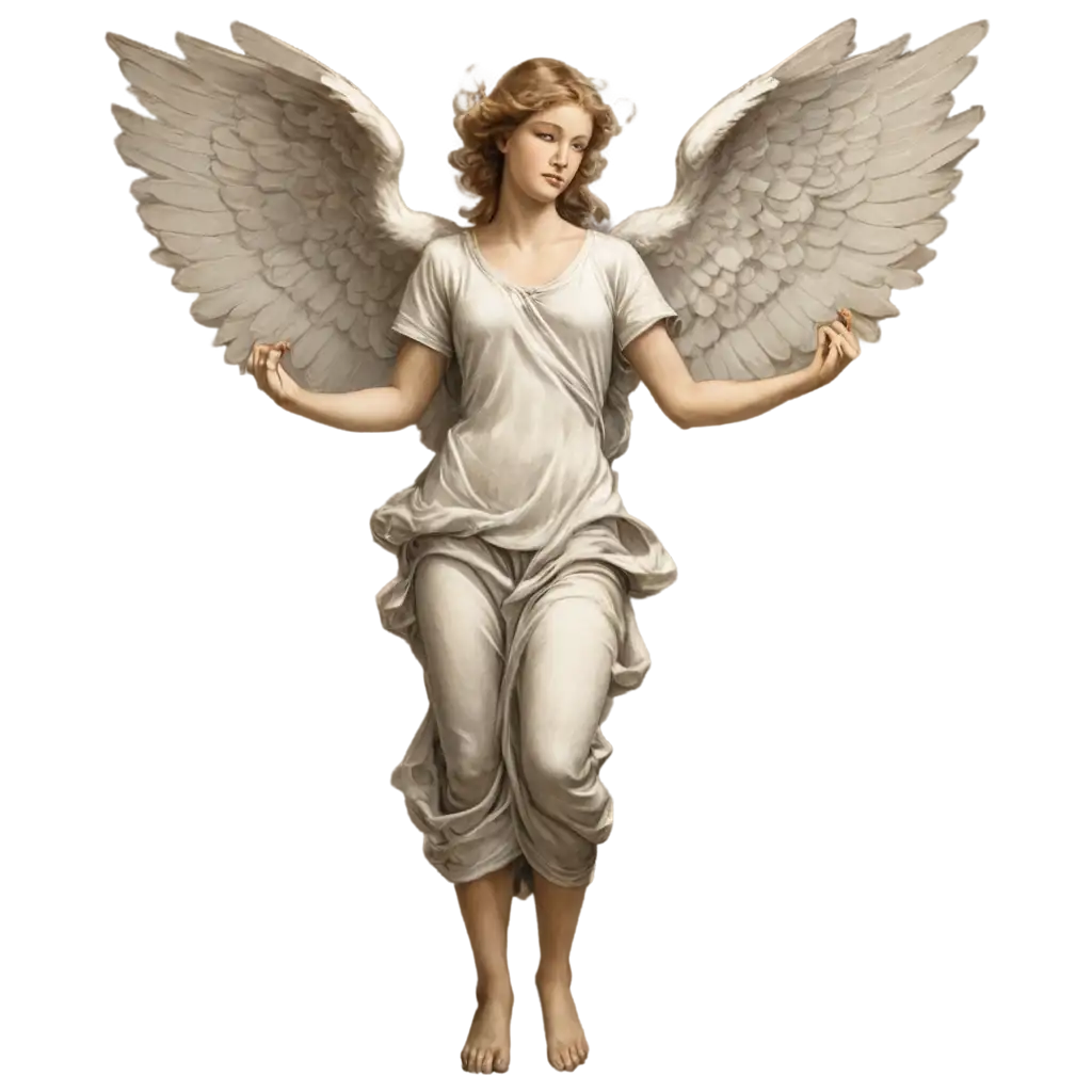 Angel-PNG-Image-Captivating-Artistic-Rendering-for-Digital-Projects