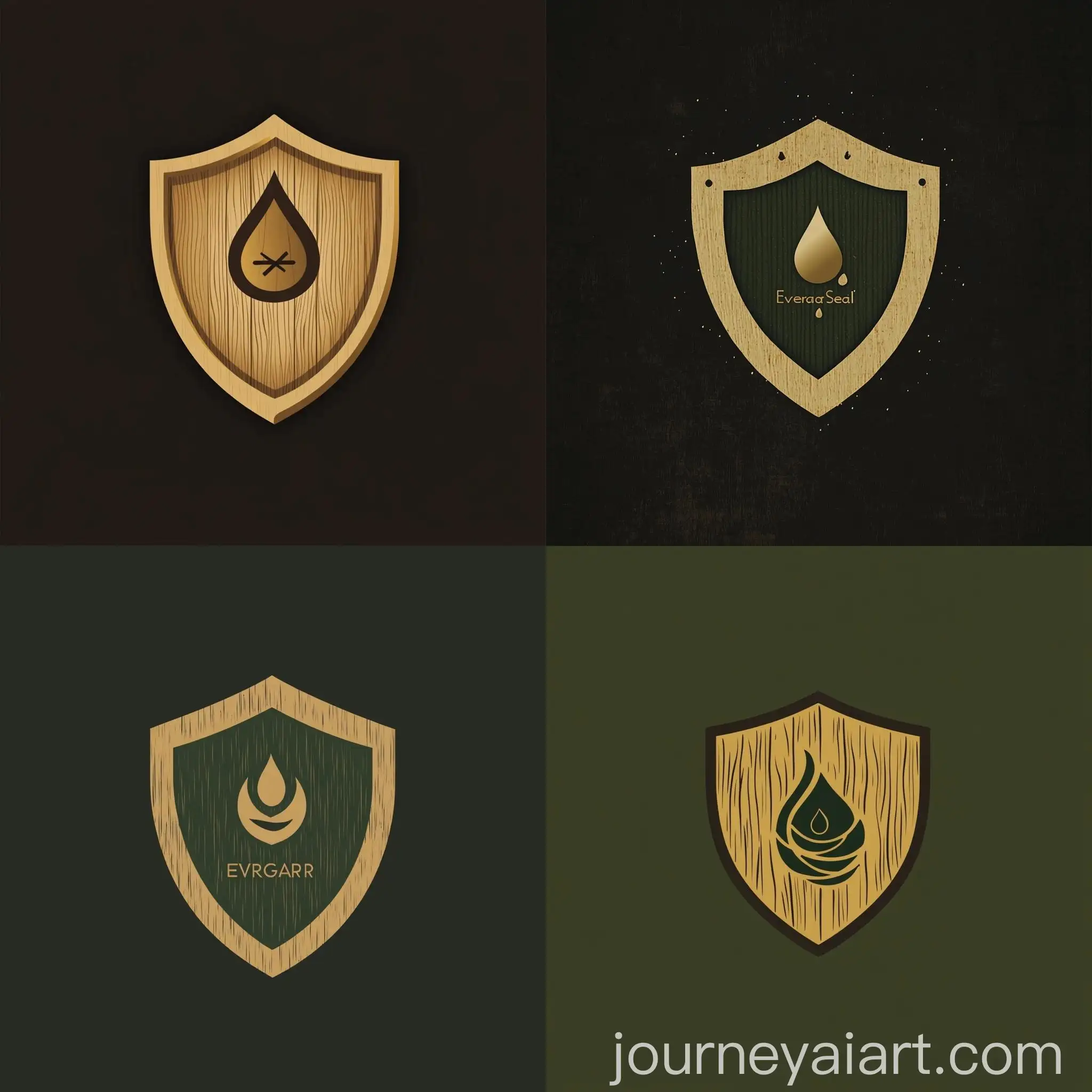 Premium-EverGuard-Wood-Seal-Shield-Logo-with-Waterproofing-and-Termite-Protection