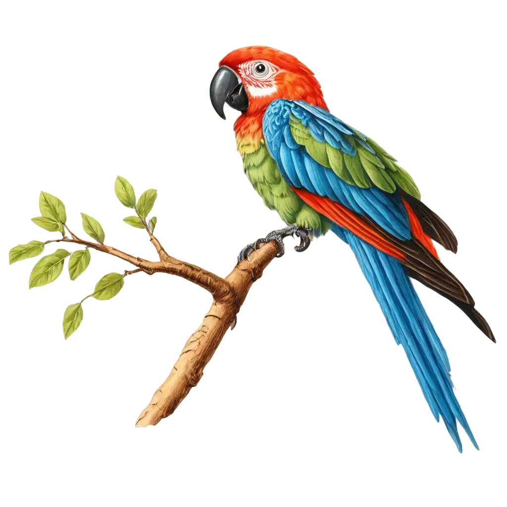 Vibrant-Parrot-Cartoon-PNG-Image-for-Creative-Projects