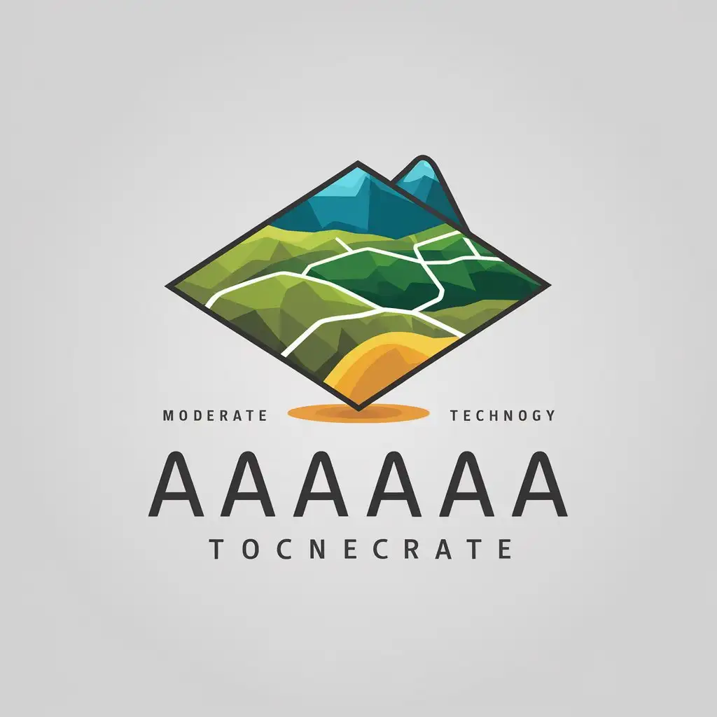 LOGO-Design-for-AAAA-Vector-Map-of-Terrain-in-Technology-Industry