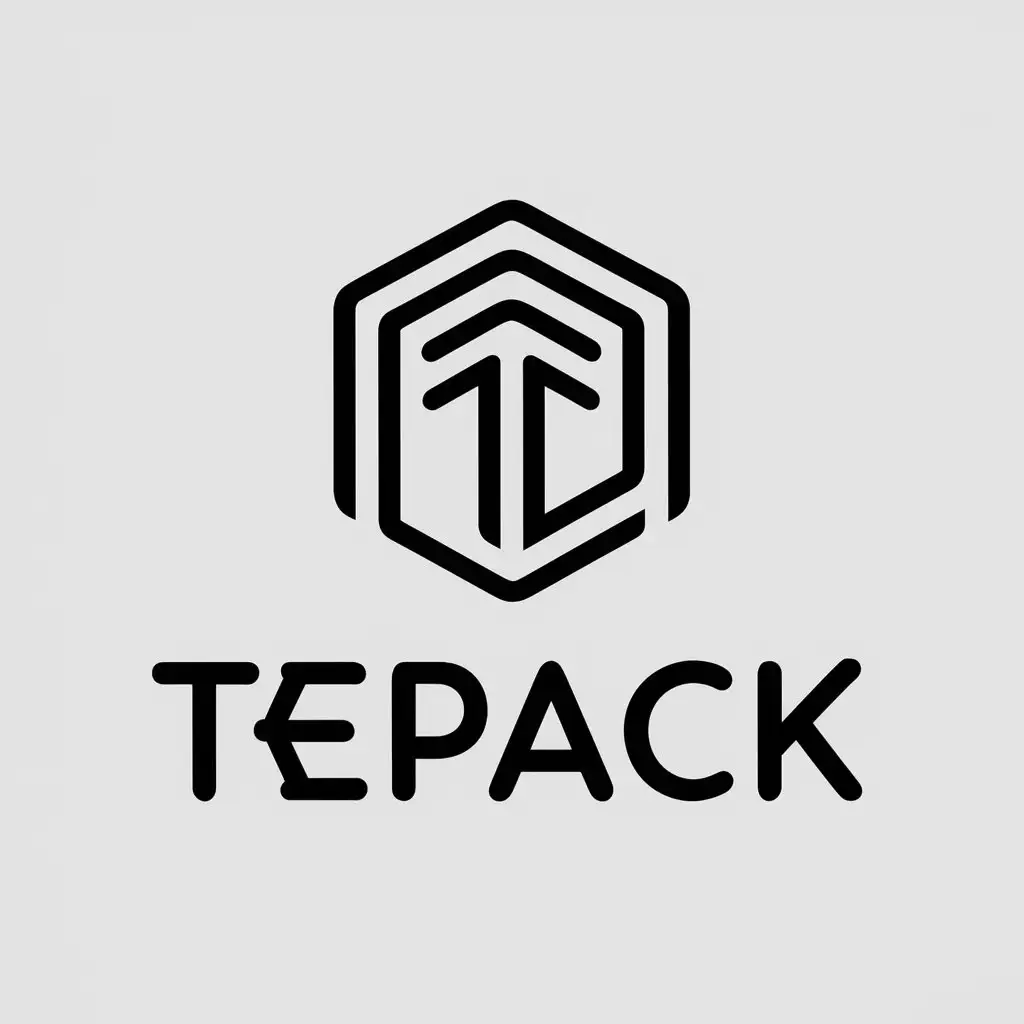 LOGO Design for TEPACK Clear and Moderate Vector Logo Design