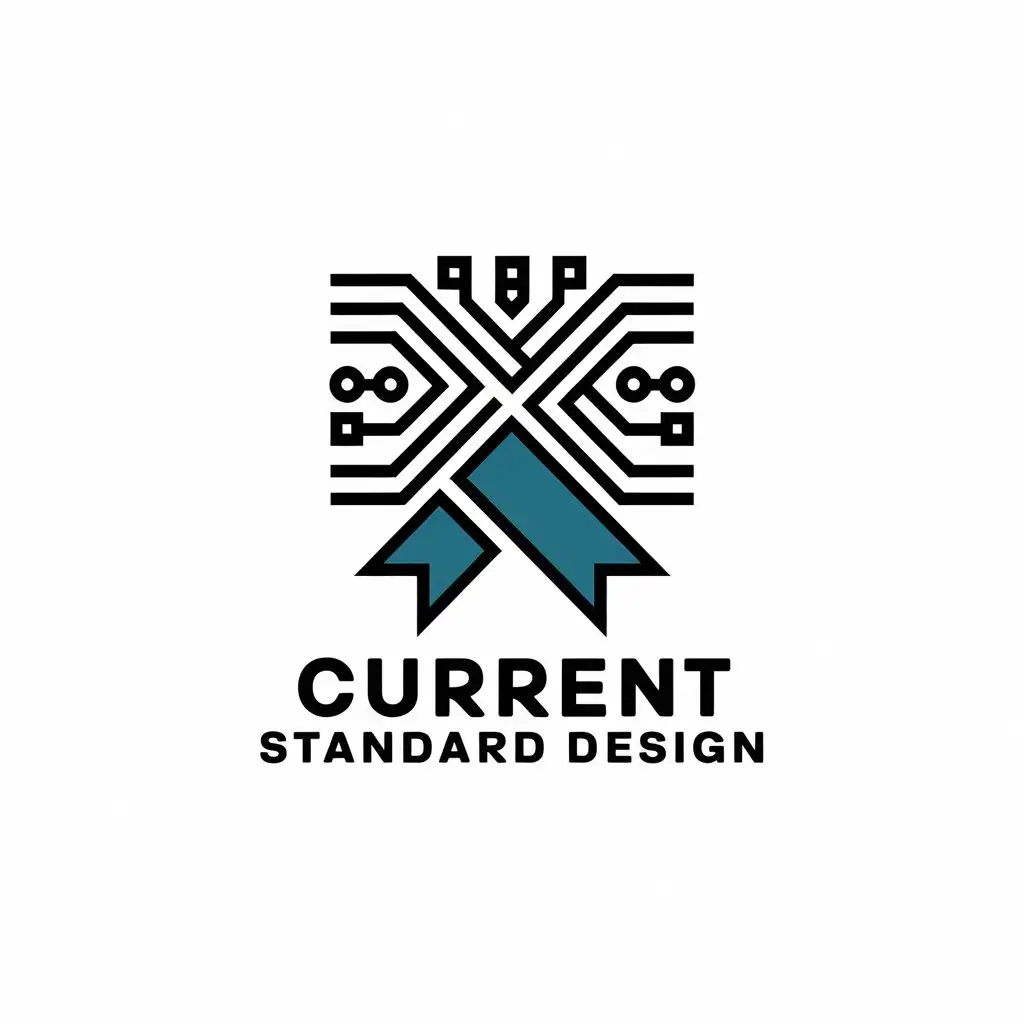 LOGO Design For Current Standard Design Decoration Symbol in Technology Industry