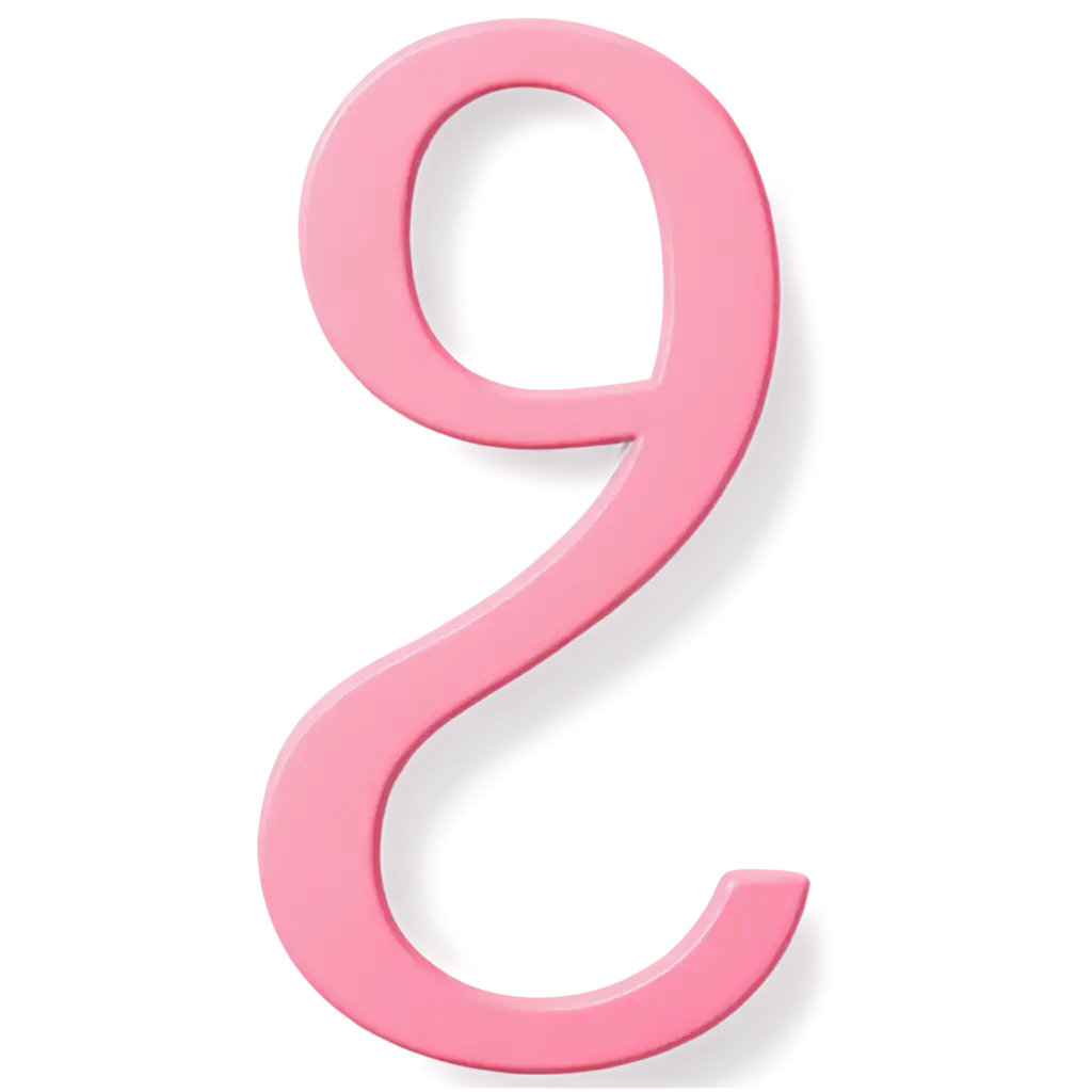 3D-Letter-C-Bold-Style-PNG-with-Pink-Ceramic-Teardrop-Sculpture-for-Modern-Decor-and-Abstract-Art