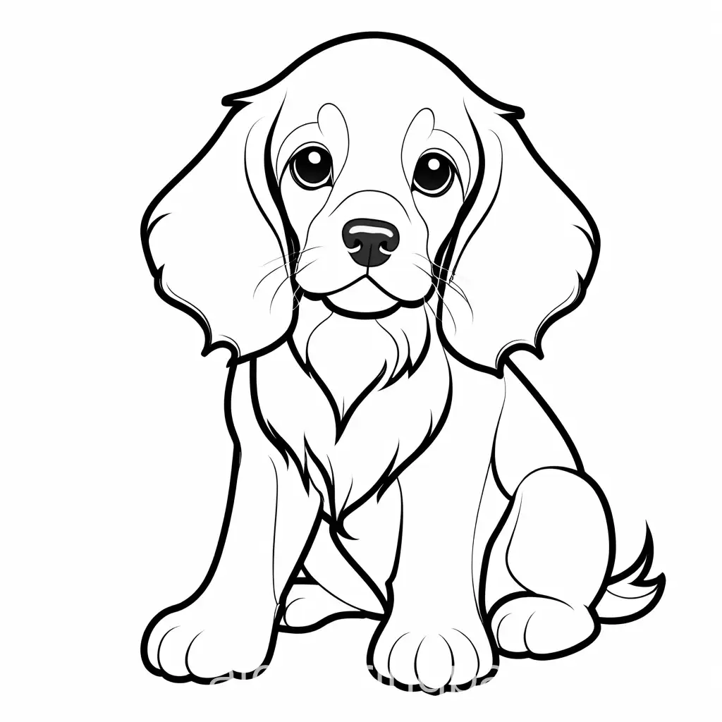 Cocker-Spaniel-Puppy-Coloring-Page-for-Kids