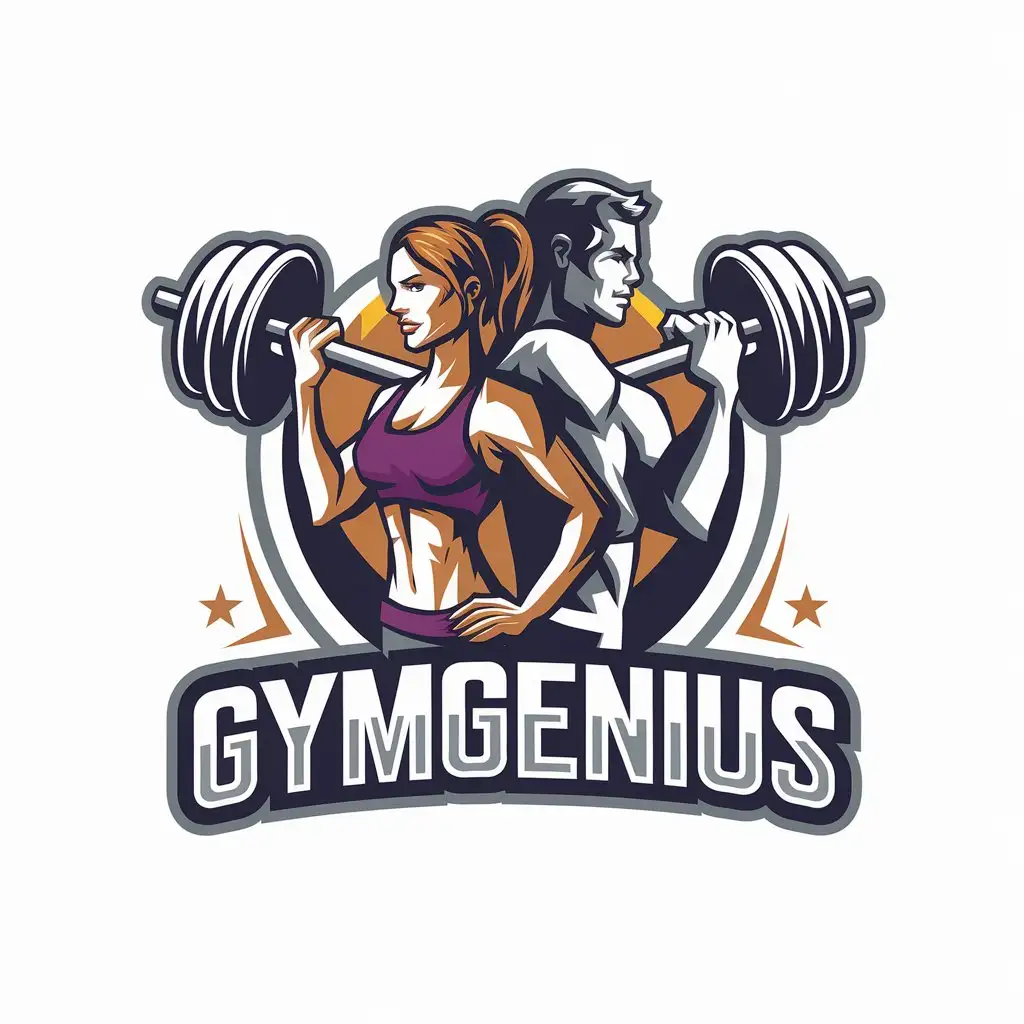 LOGO-Design-for-Gymgenius-Empowering-Fitness-Enthusiasts-with-Dumbbells-and-Vibrant-Colors