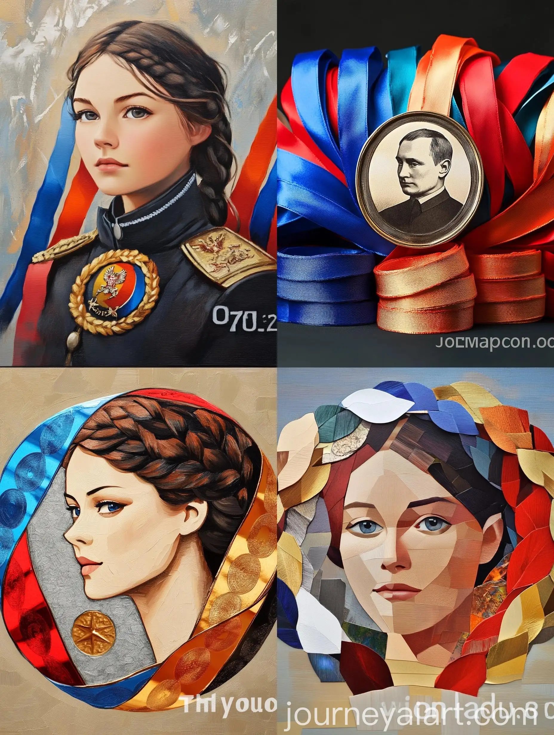 Russian-Tricolor-Ribbons-in-Background