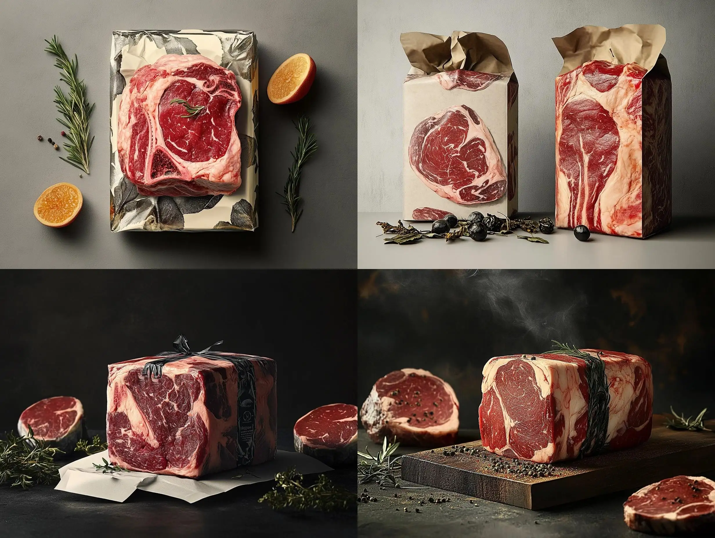 Premium-Fashionable-Surrealism-Meat-Packaging-Design-2024