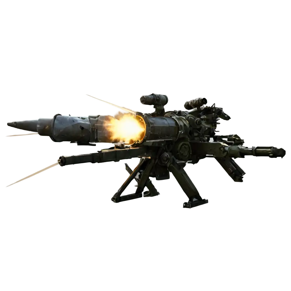 HighQuality-PNG-of-Glowing-Gaming-Weapons-Artillery-and-Explosives-for-Enhanced-Visual-Impact