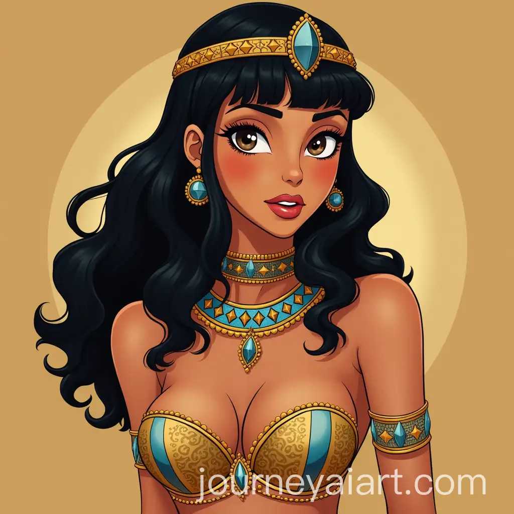 AI-Image-Prompt-ExpansionAnime-Style-Cleopatra-Portrait-with-Elegant-Details