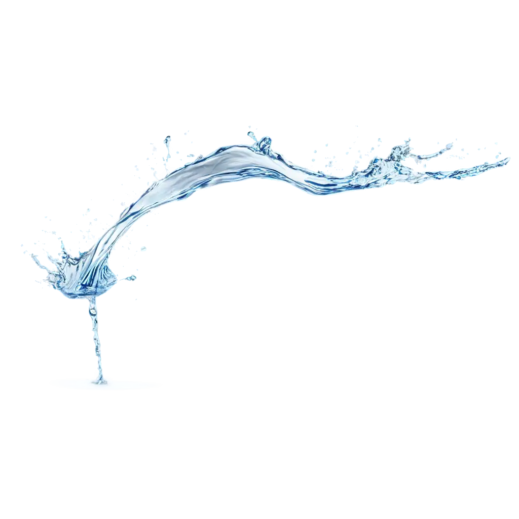 splash of water