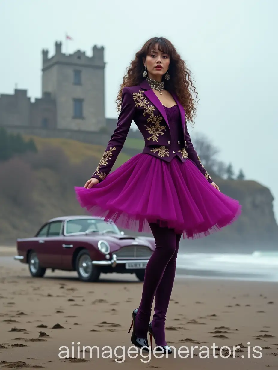 Model-in-Formal-Tuxedo-with-Ballet-Tutu-in-Scottish-Highlands-Landscape