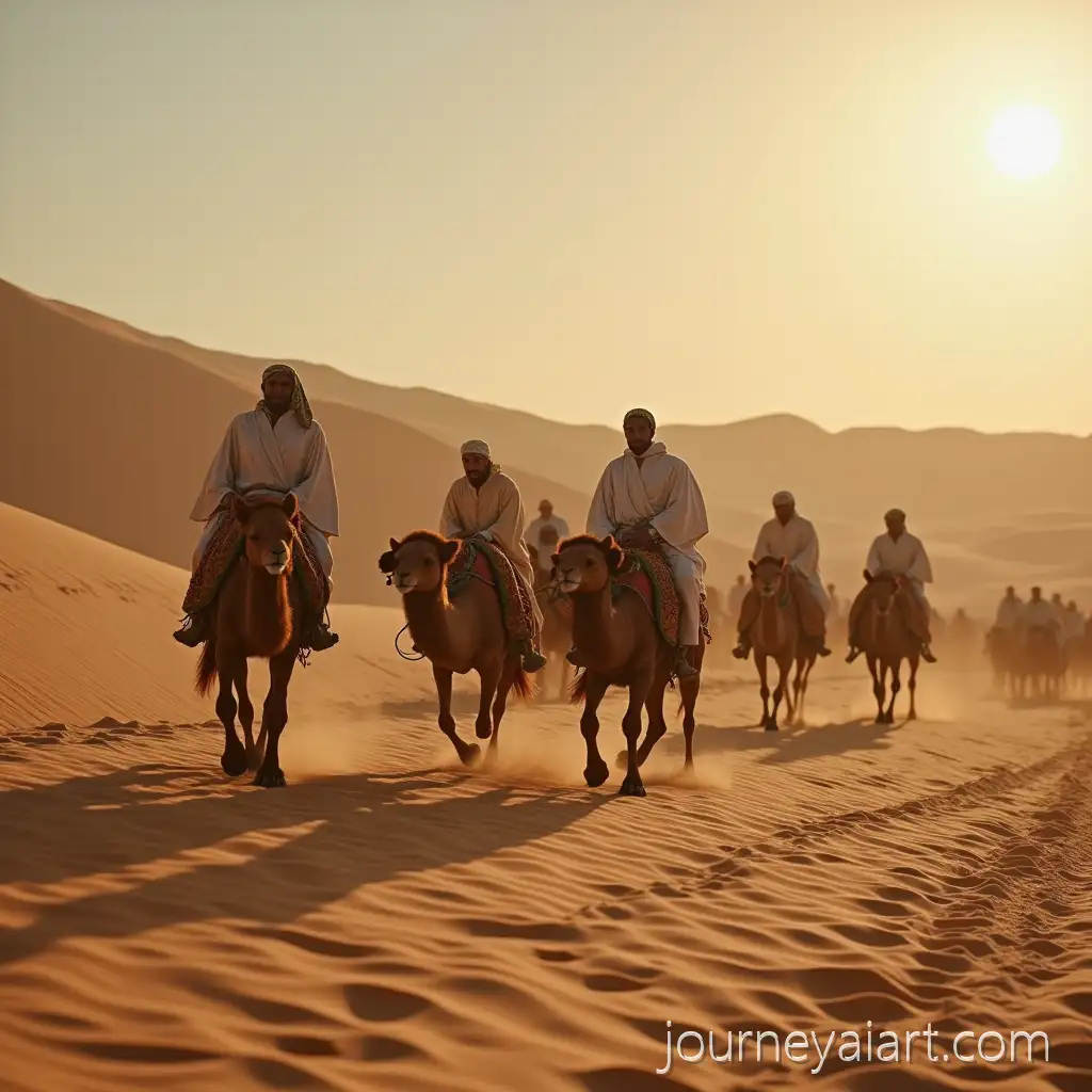 Lion-Passing-by-Sleeping-Bedouins-in-the-Desert