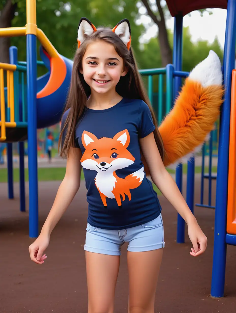 Adorable-14YearOld-Girl-with-Fox-Tail-Enjoying-Playground-Fun