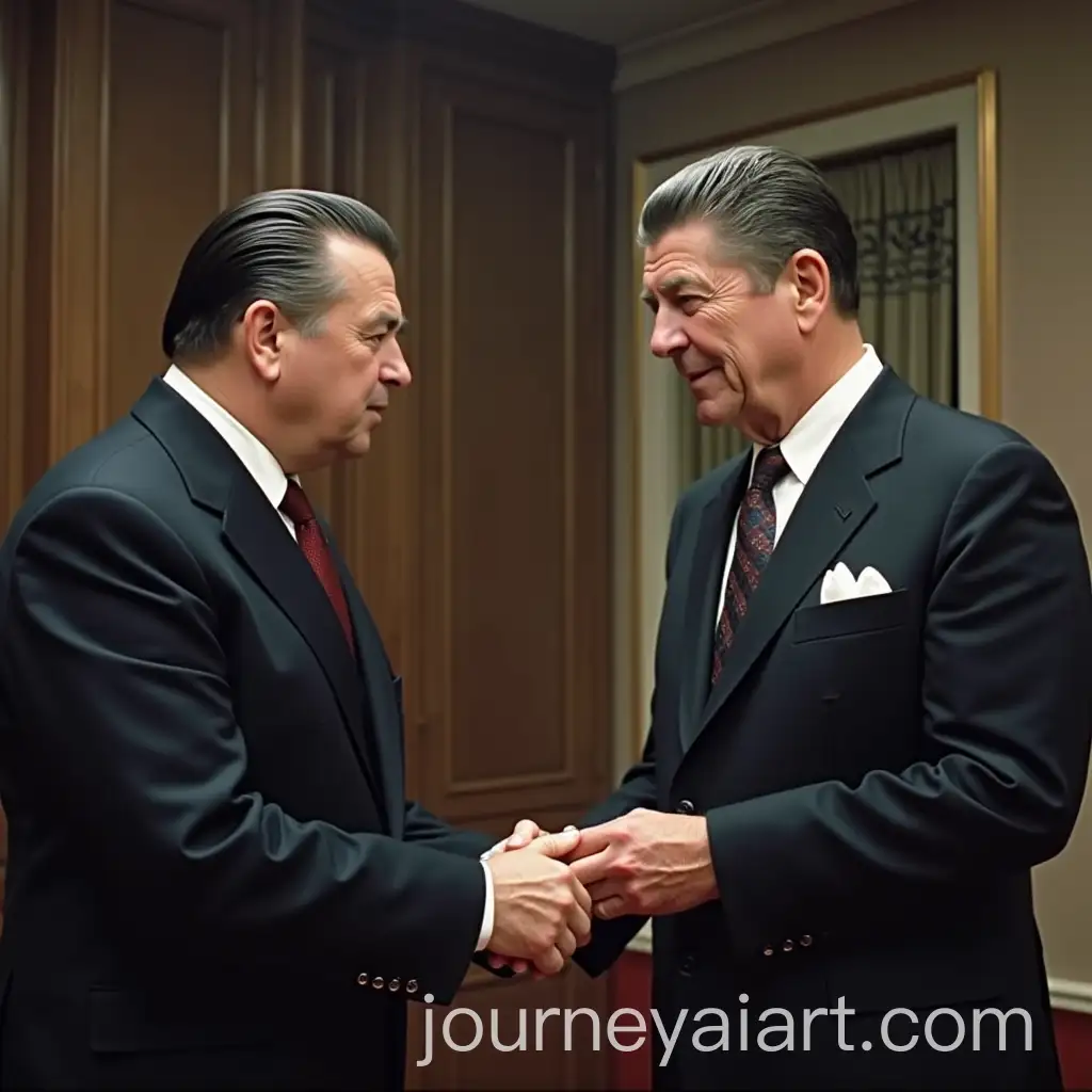 Ronald-Reagan-Playing-Deal-or-No-Deal-with-Yuri-Andropov