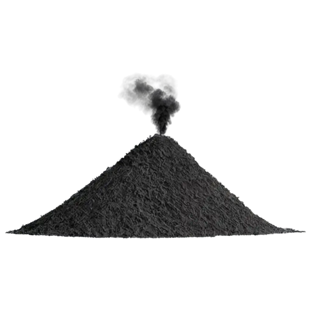 Mountain-of-Black-Powder-PNG-Image-HighQuality-Visual-for-Diverse-Applications