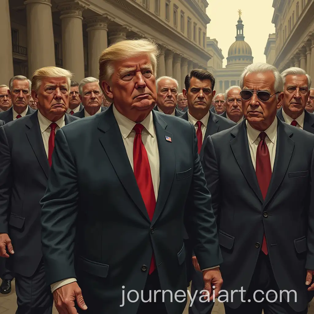 Presidents-Reimagined-as-Gangsters-in-Urban-Setting