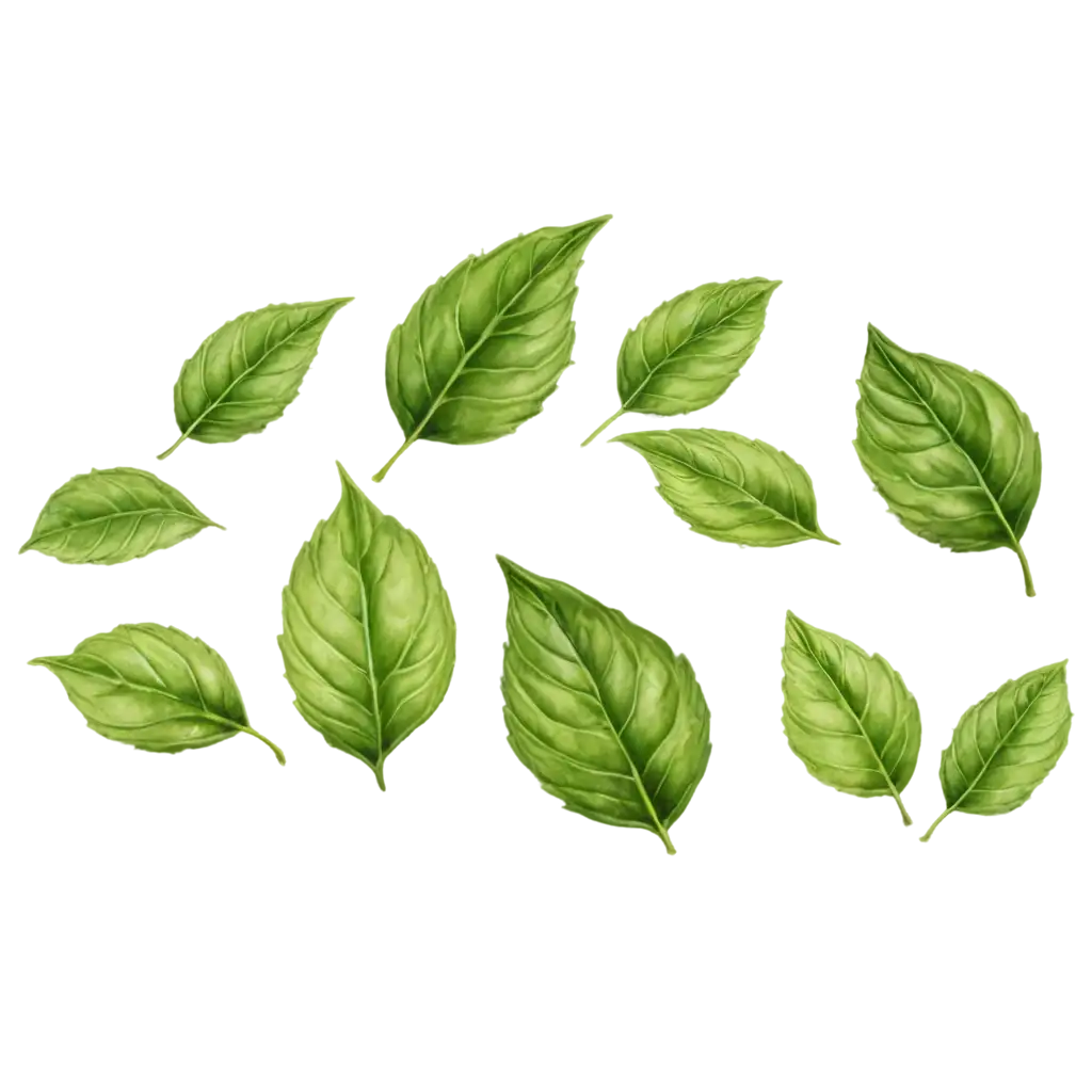 HighQuality-PNG-of-Drawn-Tea-Leaves-for-Digital-and-Print-Applications