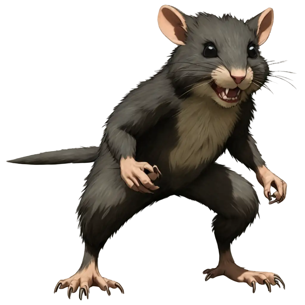 Anime-Styled-Mean-Forest-Rat-PNG-for-RPG-Enemy-HighQuality-Transparent-Image