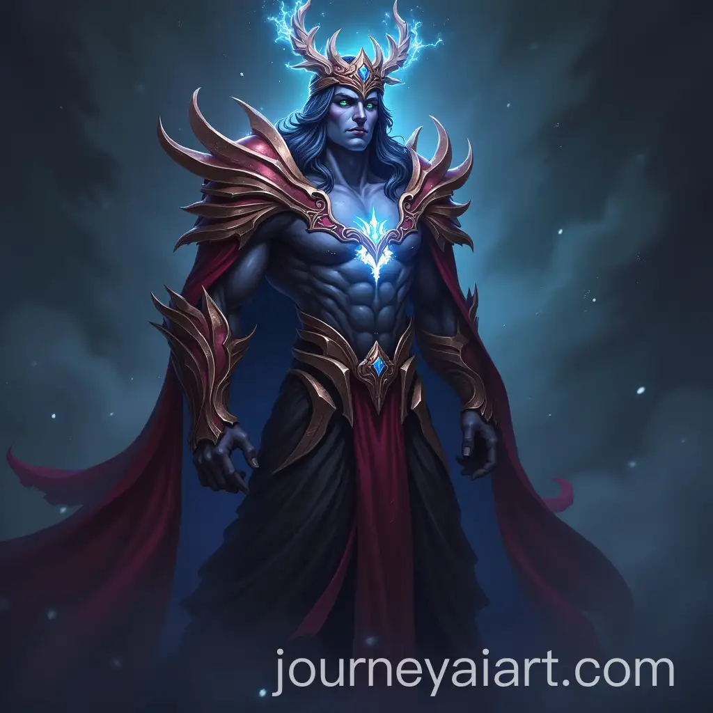 RuinationTheAI-Art-Prompt-Expansionmed-League-of-Legends-Character-with-Holographic-Viego-Crown