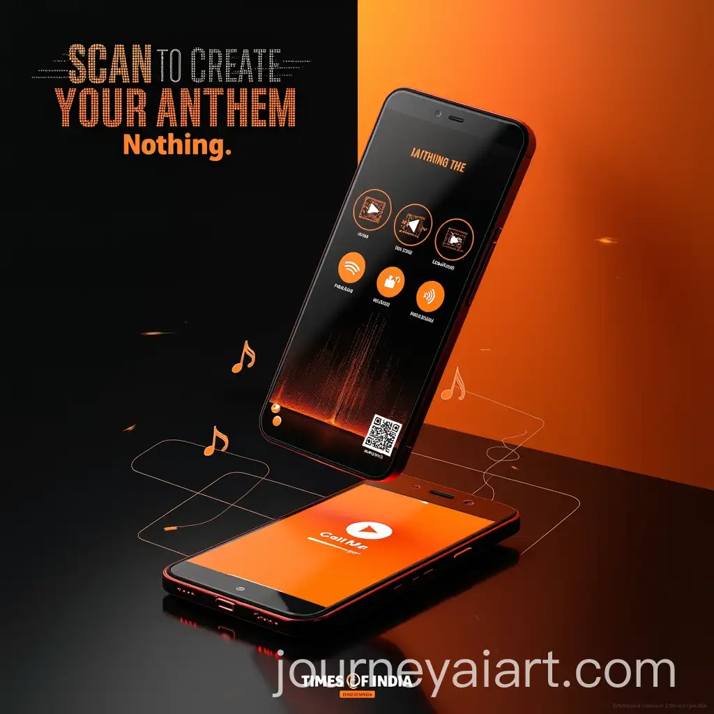 Times-of-India-Advertisement-Featuring-Nothing-CMF-2-Phone-with-Dynamic-Design-and-Interactive-Features