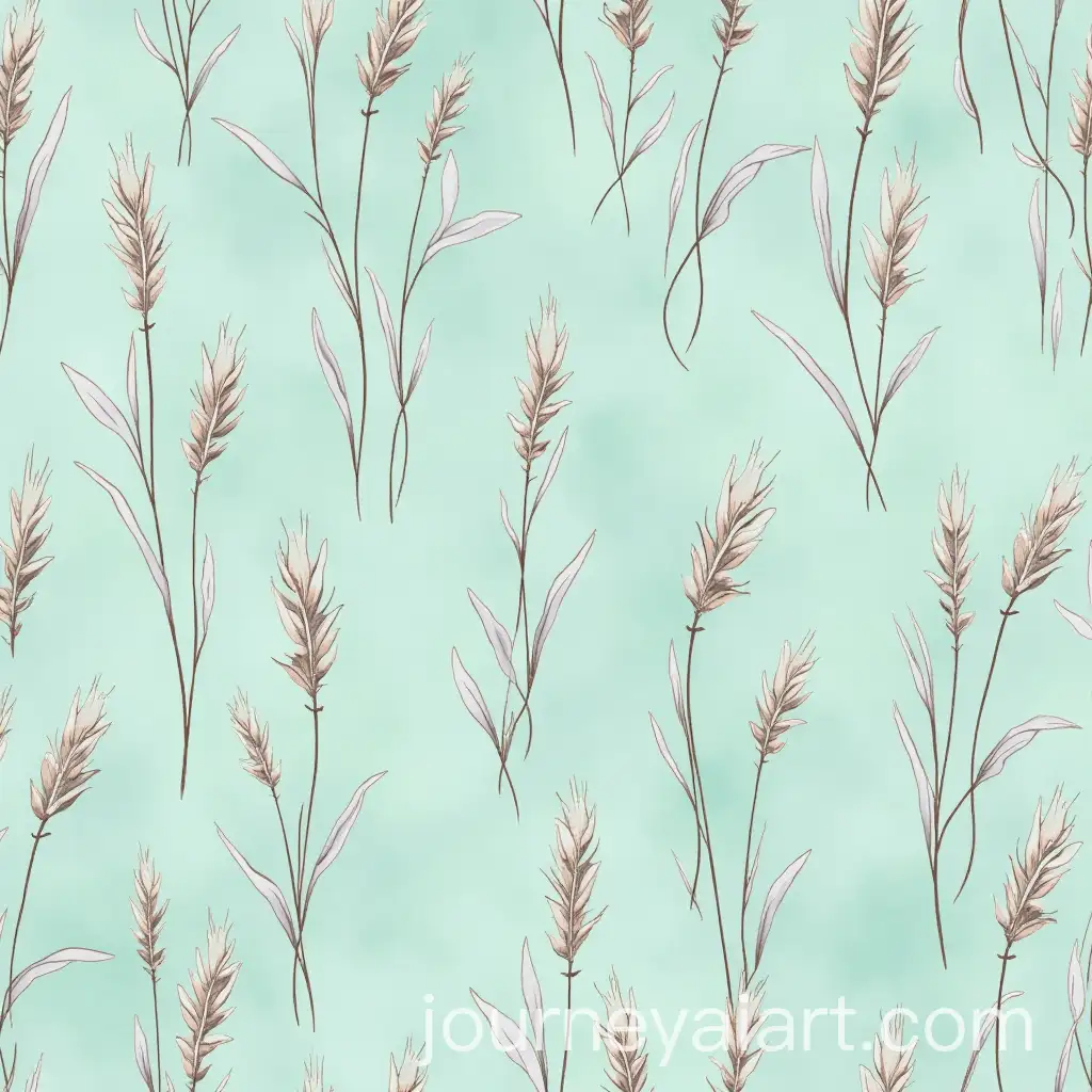 Elegant-Seamless-Pattern-of-Swaying-Reeds-with-Teal-Gradient
