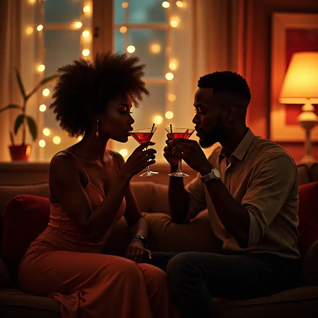 Young-Couple-EnjoyingAI-Art-Prompt-Expansion-Cocktails-in-a-Cozy-Living-Room-with-Retro-Futurism-Style