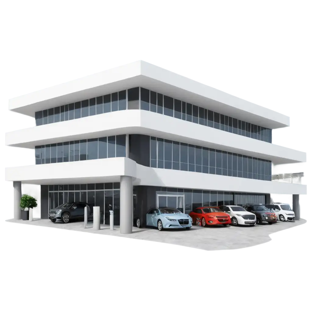 Realistic-and-Cartoon-Car-Dealership-PNG-Image-for-Versatile-Digital-Use