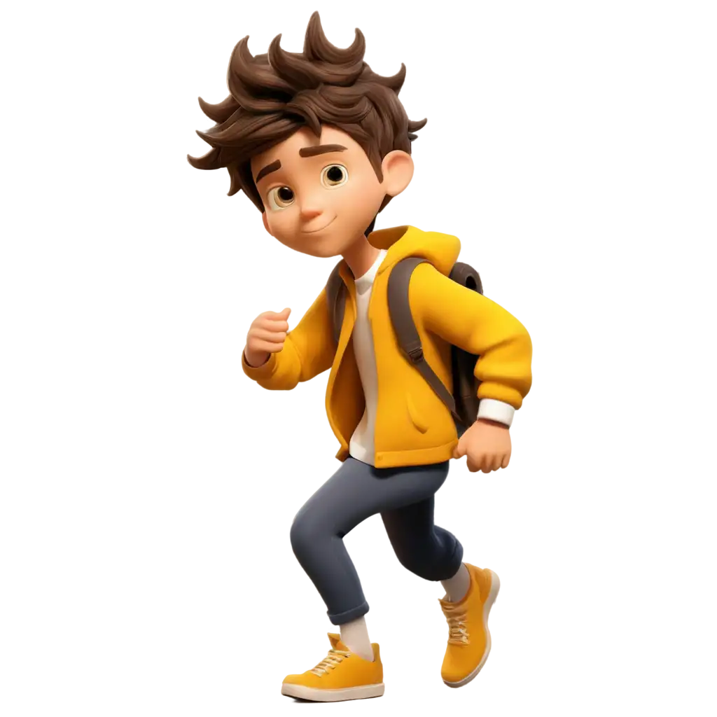 3D-Cartoon-Boy-PNG-Image-on-Yellow-Background-Creative-Character-Design-Concept