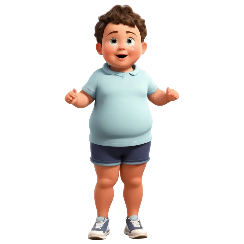Chubby-and-Funny-Little-Child-Animated-Vector-PNG-Image-forPNG-Image-Usage-Guide-Creative-Projects
