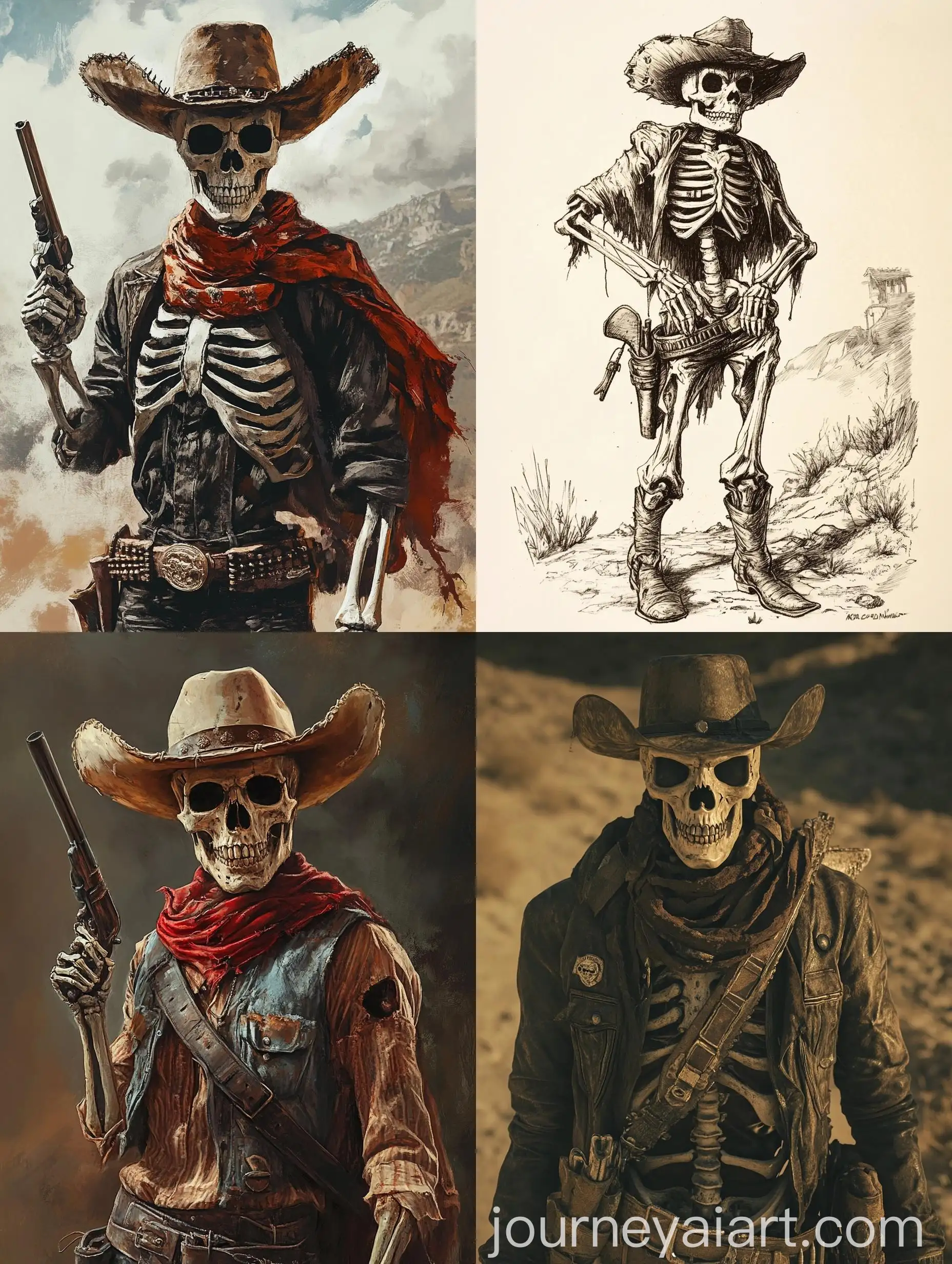 Skeleton-Cowboy-Outlaw-in-Wild-West-Landscape