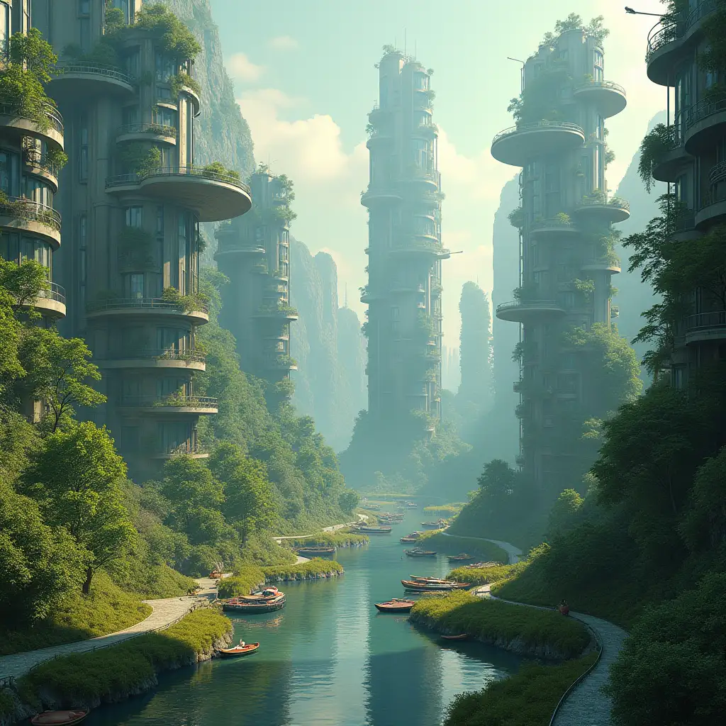 Futuristic-Ecological-City-of-2124-Inspired-by-Philip-K-Dicks-Vision