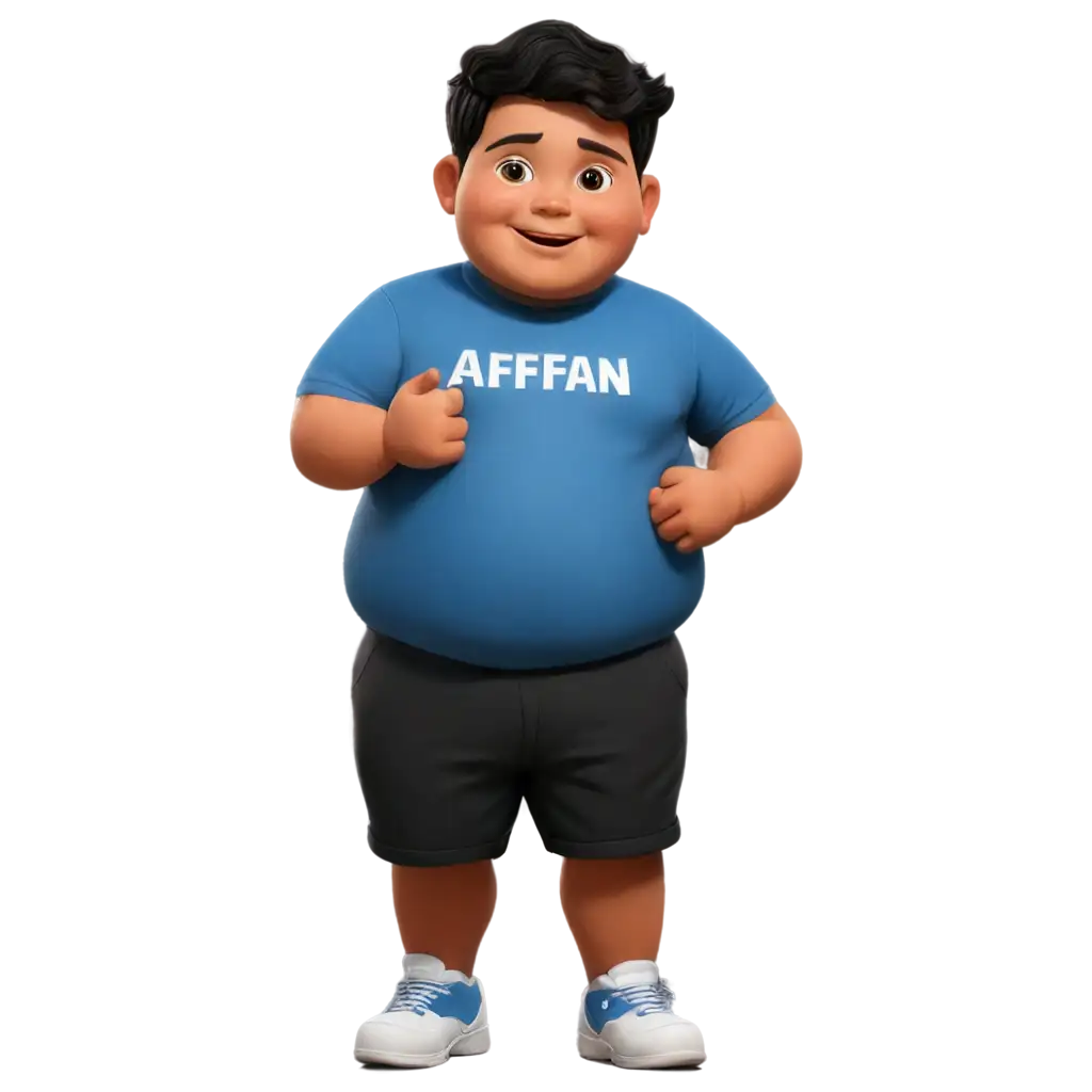 Cute-Fat-Boy-Named-Affan-Cartoon-PNG-Image-Playful-and-Charming-Character-Design