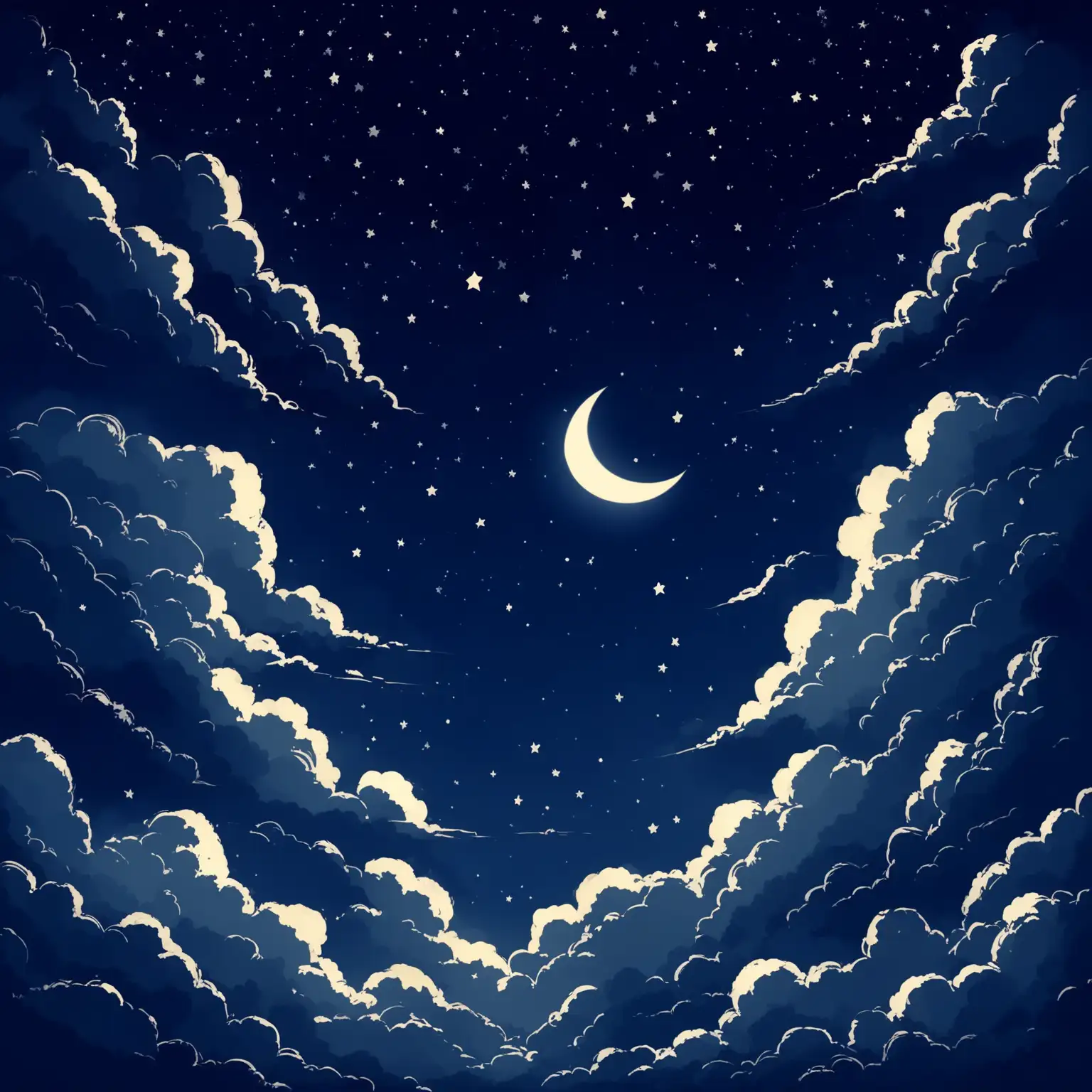 Night-Sky-with-Dark-Blue-Clouds-and-Beautiful-Cloud-Formations-for-Children