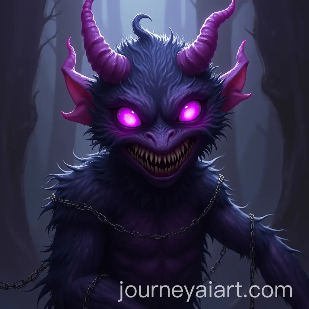 Demonic-Creature-with-Glowing-Purple-Eyes-and-Chains