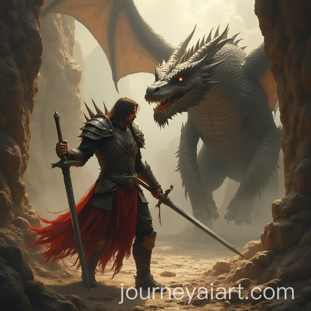Warrior-Defeats-Dragon-in-Epic-Battle