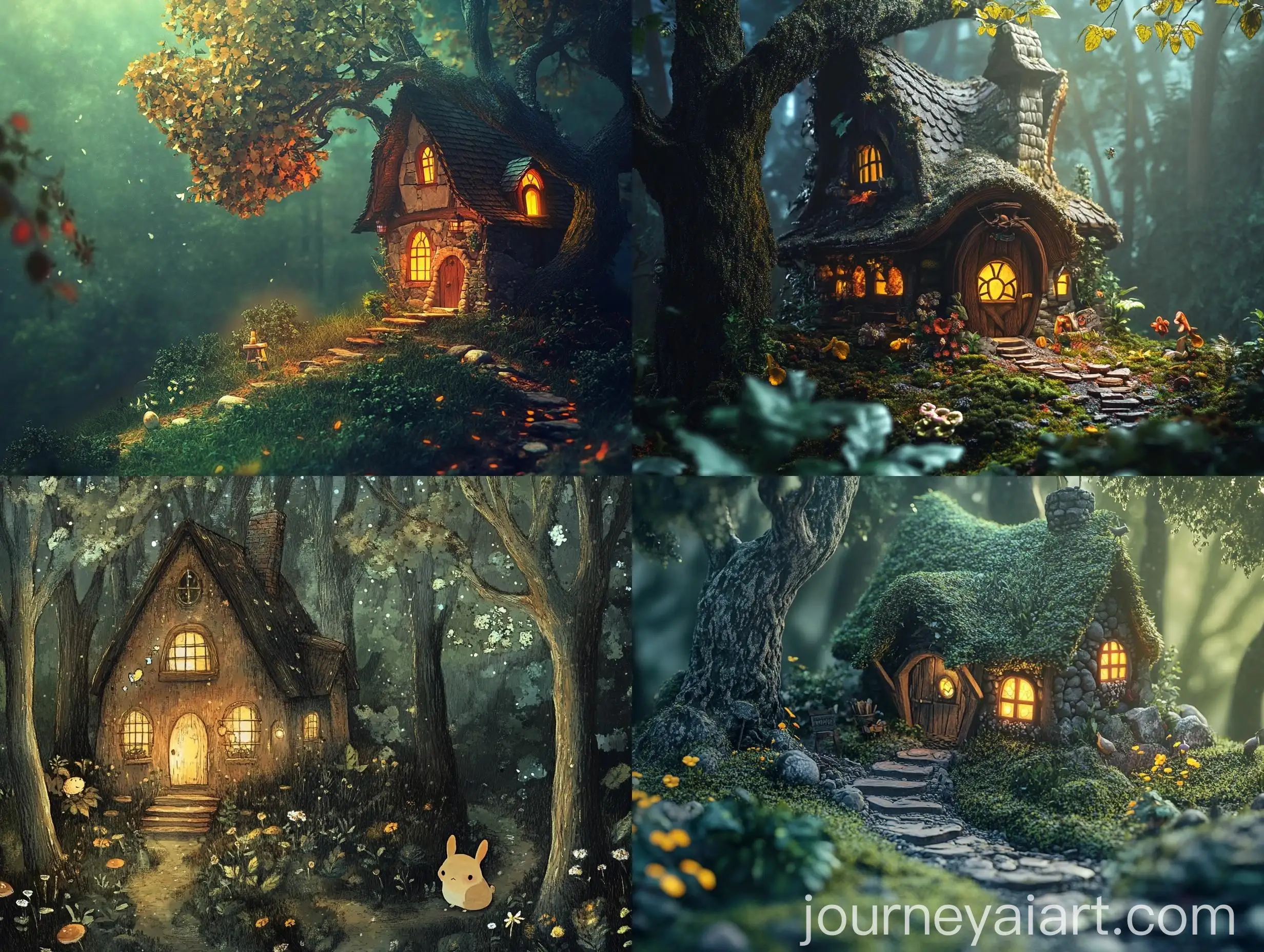 Cozy-Forest-Scene-with-Enchanted-Atmosphere