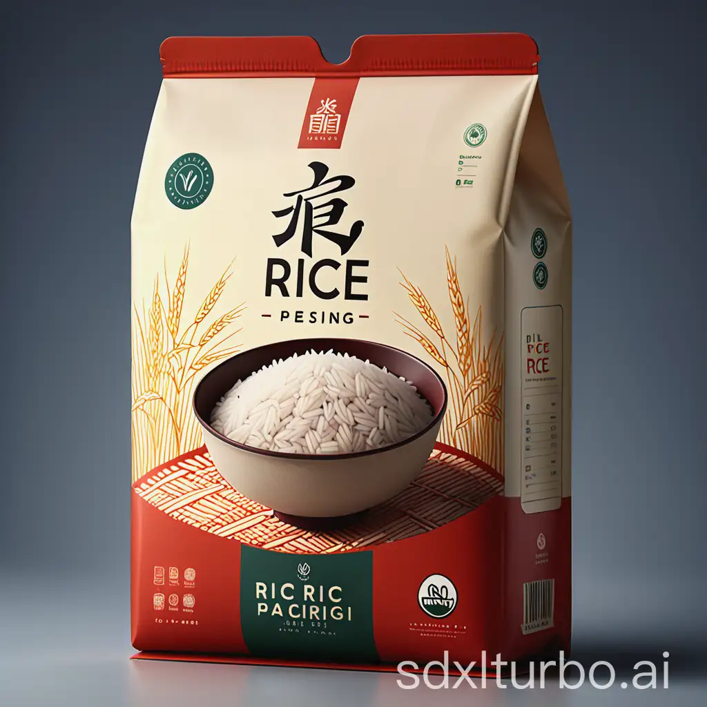 Rice packaging design