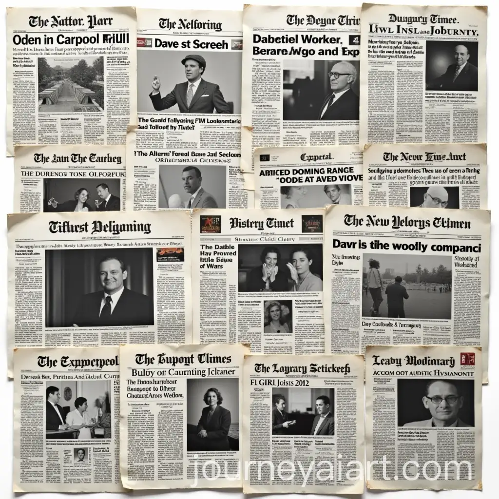 Top-10-Compliance-Related-Frauds-in-the-Payments-Industry-Newspaper-Collage