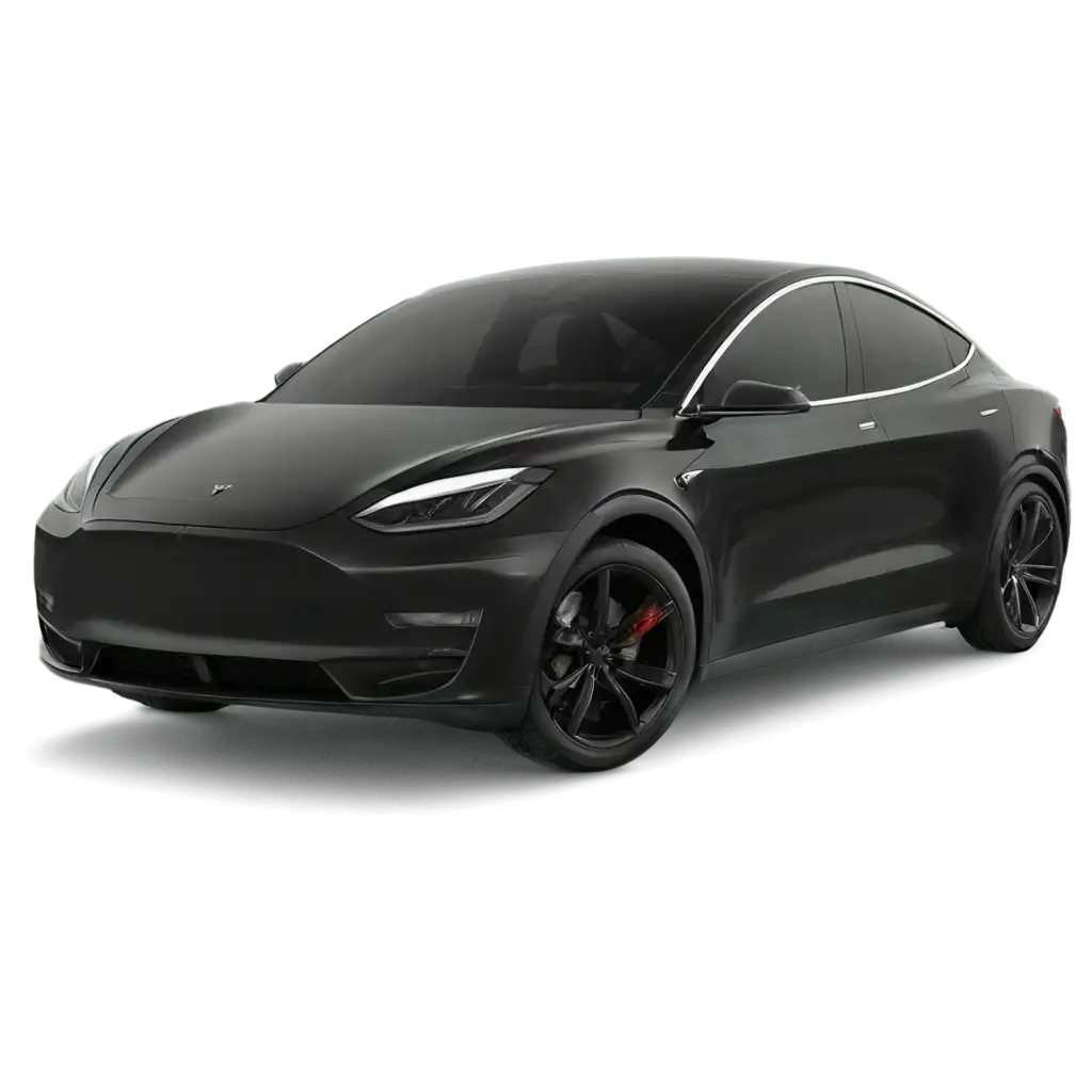 Black-Tesla-Car-Model-Y-PNG-Image-for-Premium-Clarity-and-Versatility